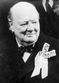 [Photo: Winston Churchill, 1951]
